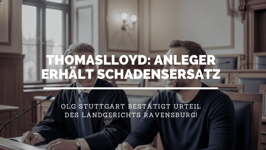 Erfolg am OLG Stuttgart