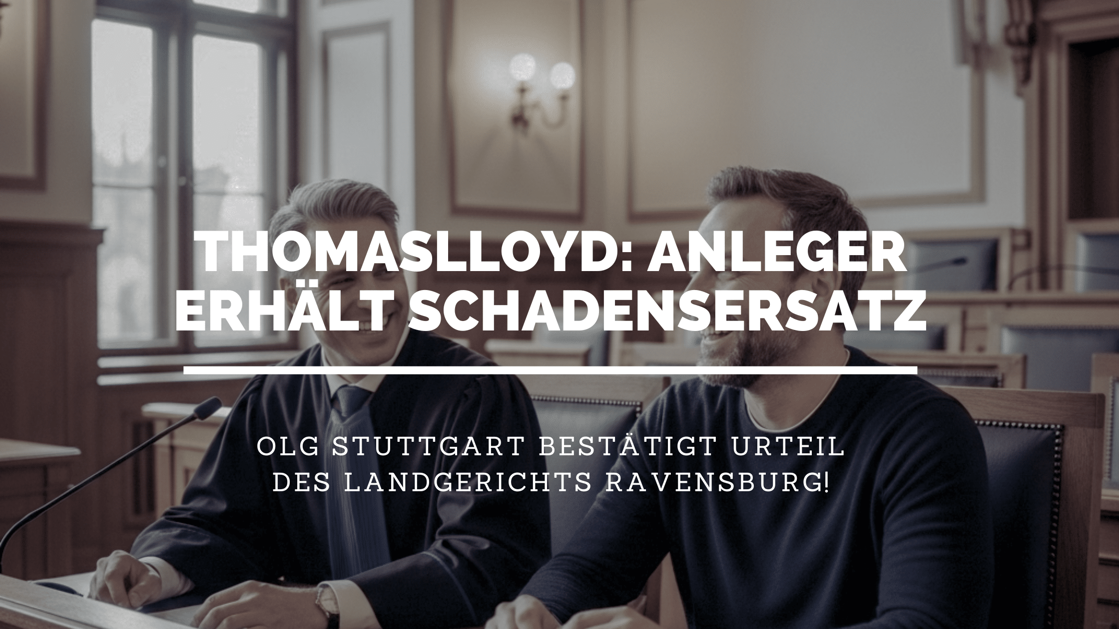 Erfolg am OLG Stuttgart