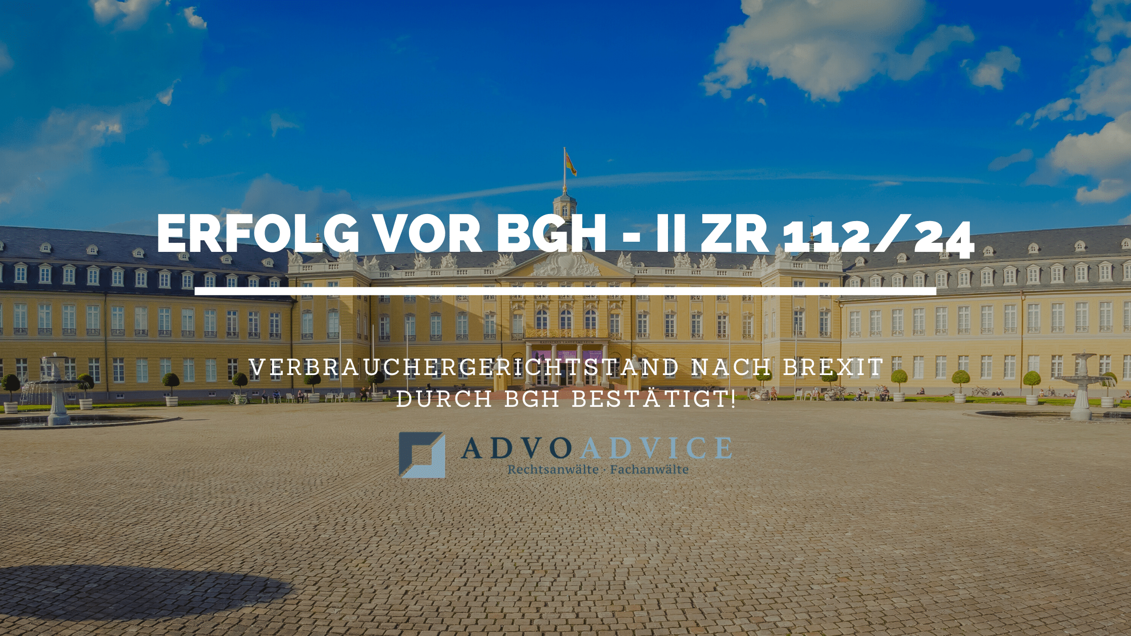 Erfolg am Bundesgerichtshof