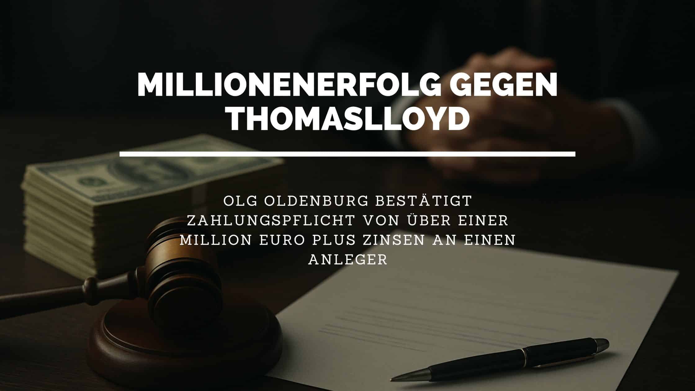 Erfolg vor dem OLG Oldenburg