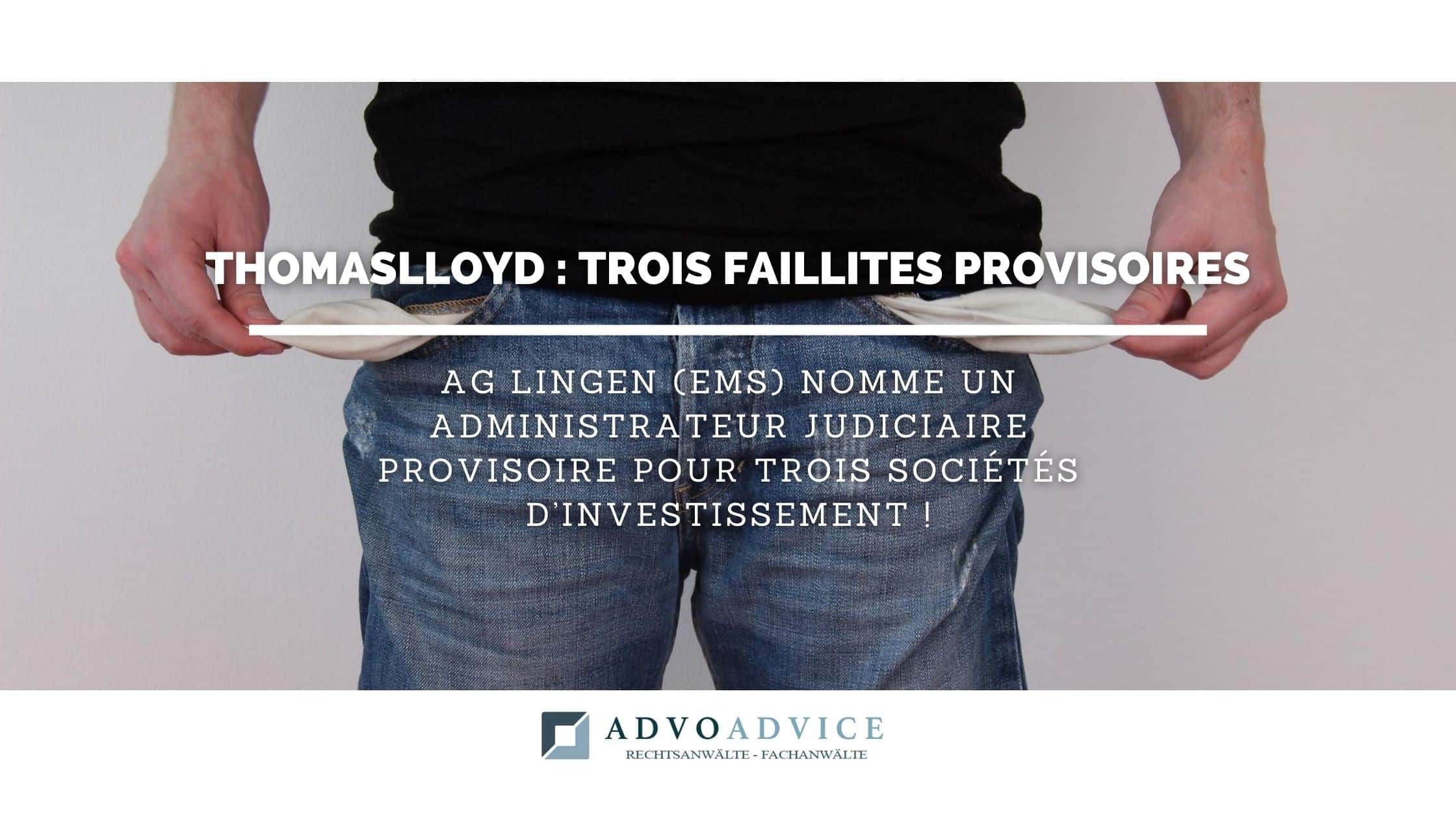 French Version for ThomasLloyd Investors